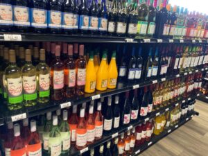 Wine Isle in offsale at The Pond liquor store in Blackduck Minnesota