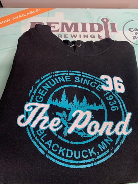 The Pond black sweatshirt